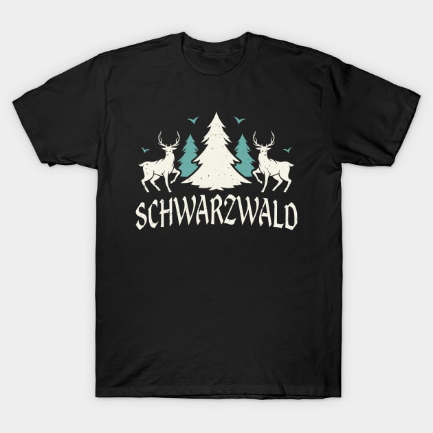 Black Forest Logo Swabia Home T-Shirt by Foxxy Merch